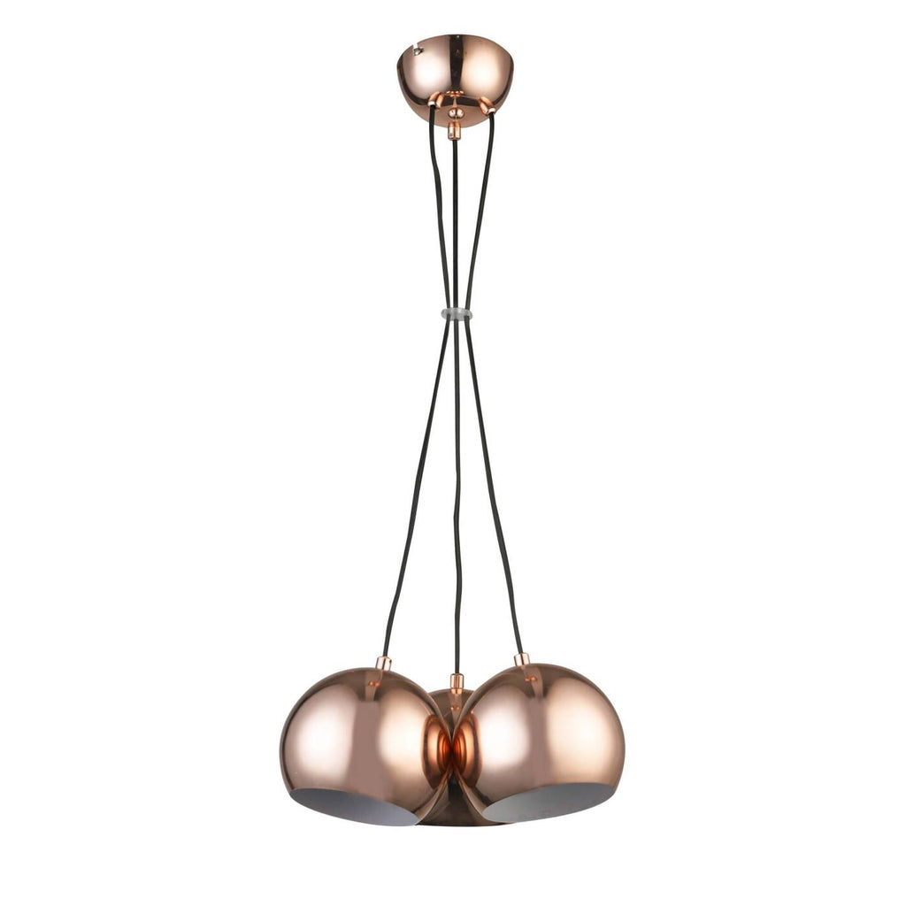 lampa do jadalni miedź RAME III